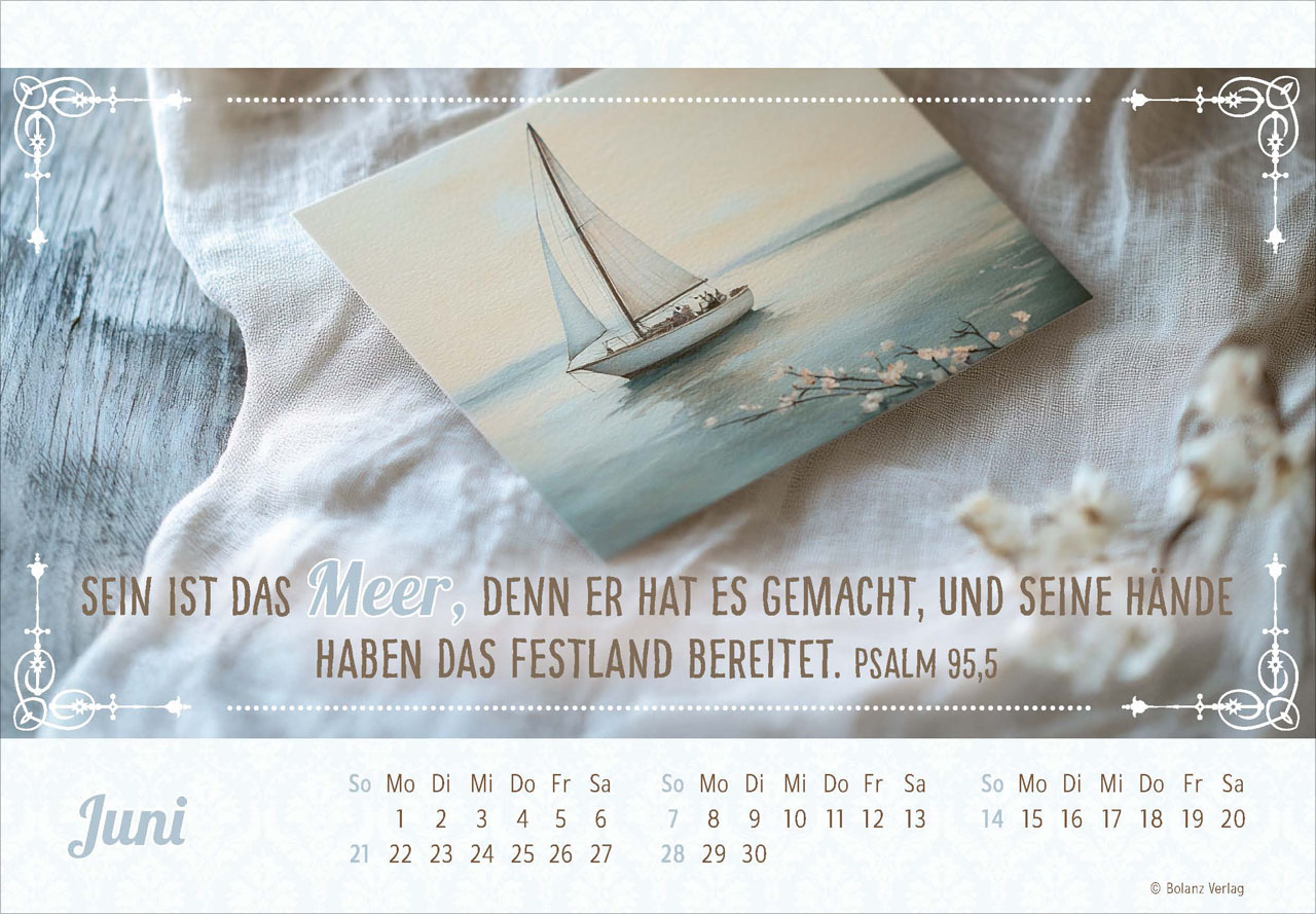 Herzliche Worte für Dich 2026 - Panoramakalender