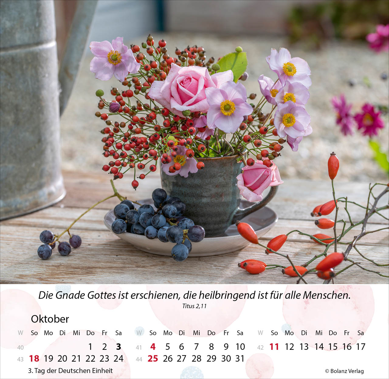 Gärten 2026 - Tischkalender