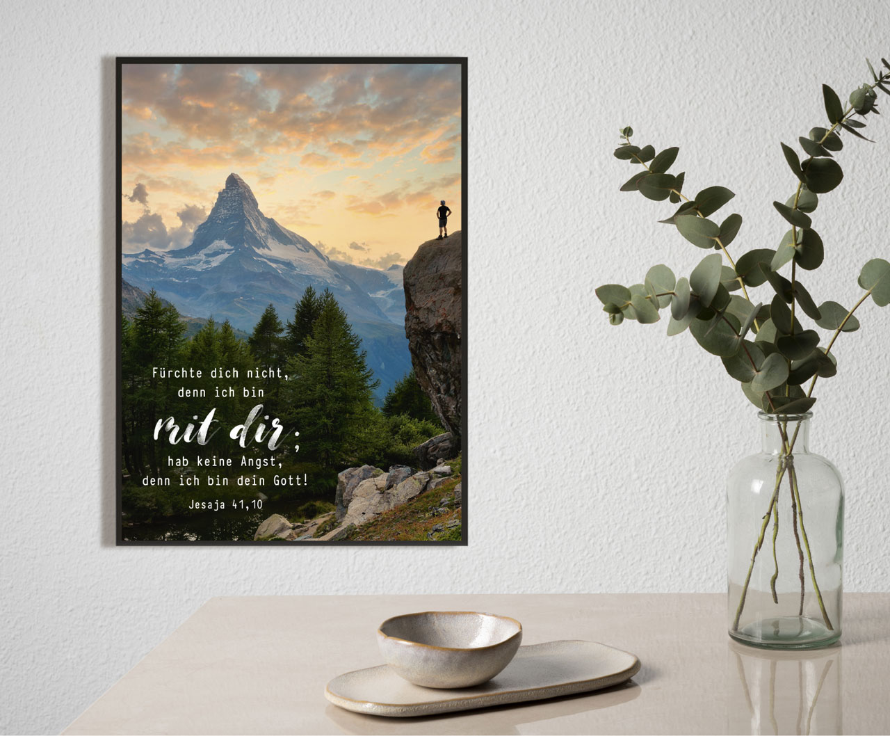 Poster Jahreslosung 2027 Berg A2