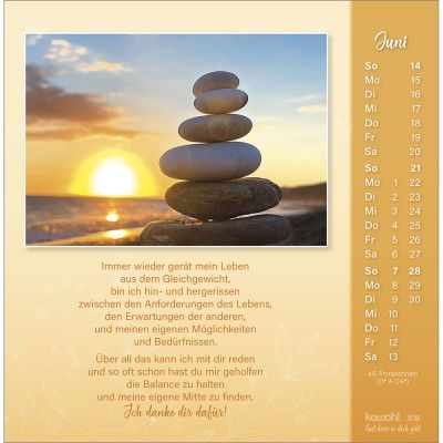 Gut, dass es dich gibt 2026 -  Autor: Doro Zachmann (16 x 16 cm)