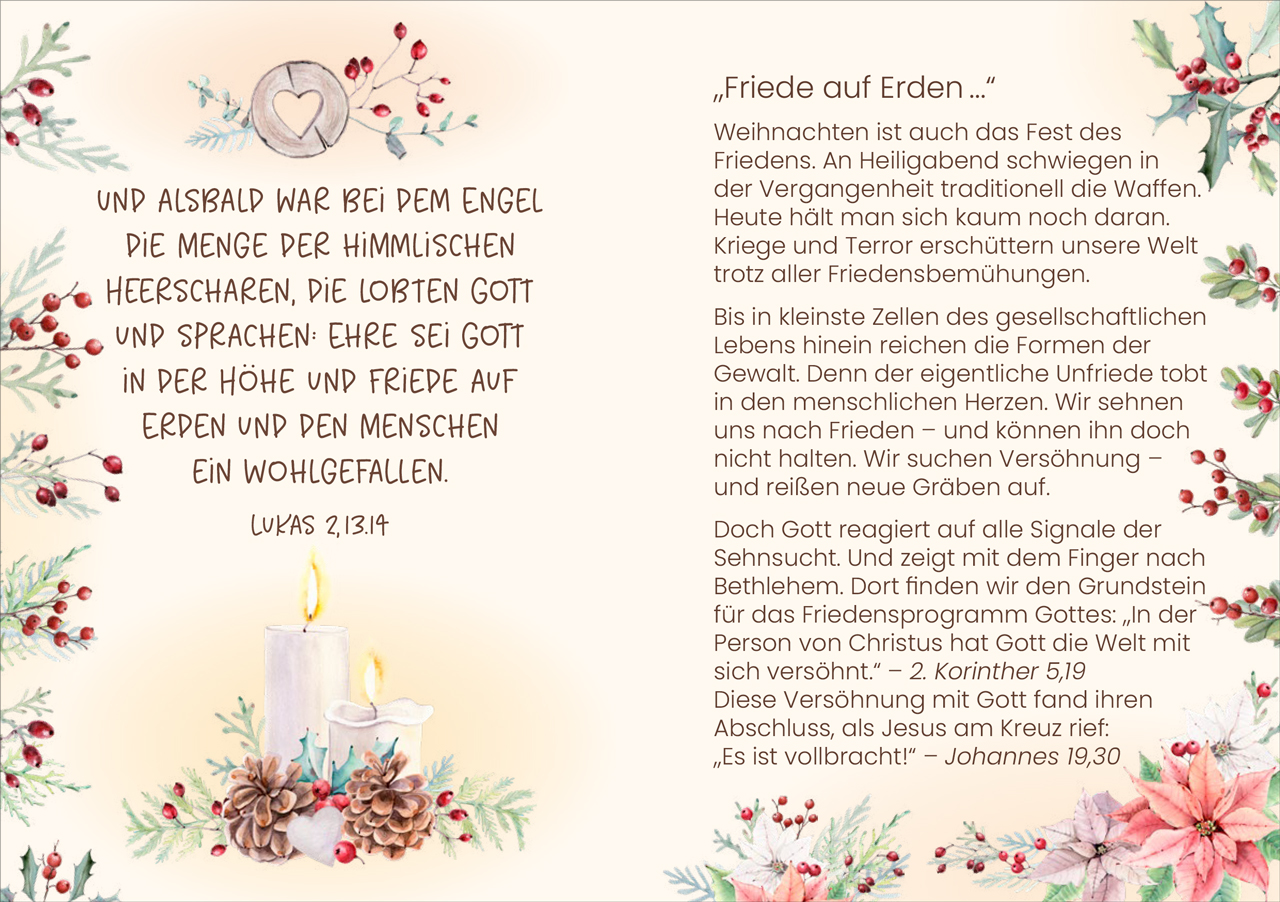 Grußheft - Kommt mit mir nach Bethlehem - Anlass: Weihnachten (10,5 x 14,8 cm) Grußheft - Kommt mit mir nach Bethlehem - Anlass: Weihnachten (10,5 x 14,8 cm)