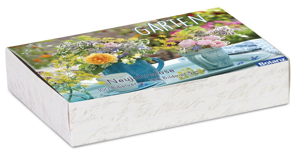 Neujahrslose Garten -  (9,8 x 6,8 cm)