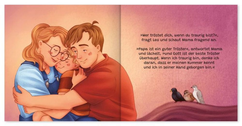 Leo und der kleine Vogel -  Autor: Sabine Kähler 1. Auflage (21,5 x 21,7 x 0,3 cm)