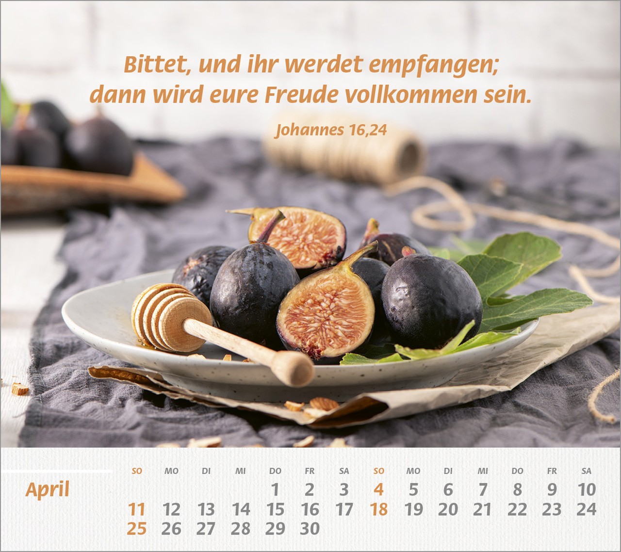 Du bist meine Stärke Großdruck 2027 -Tischkalender