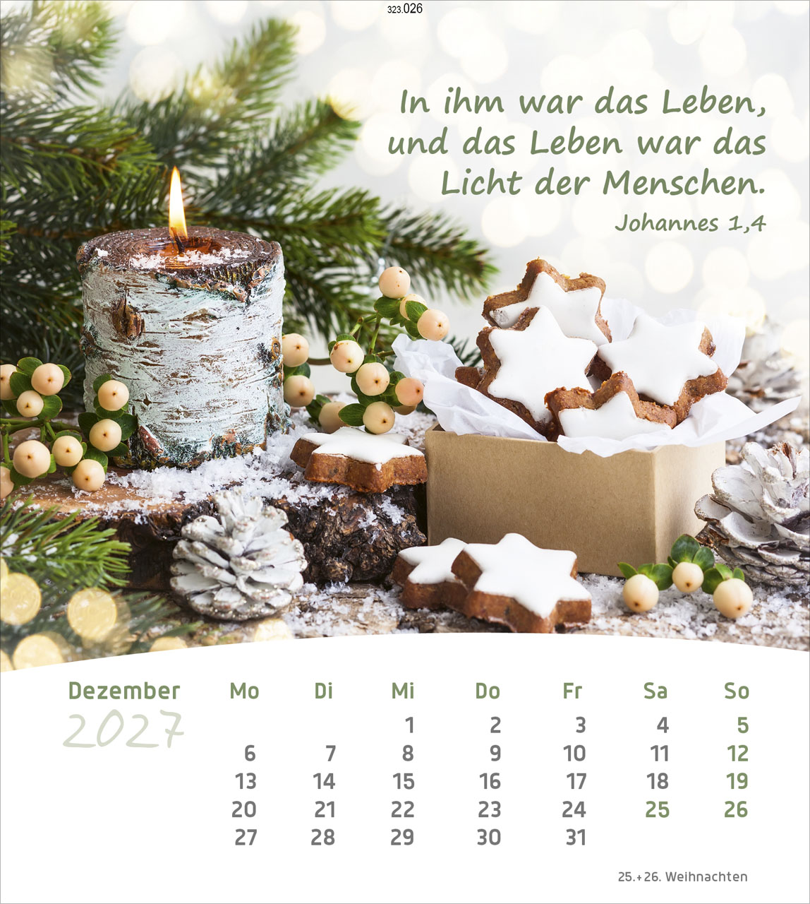 Leben für Dich 2027 – Verteilkalender