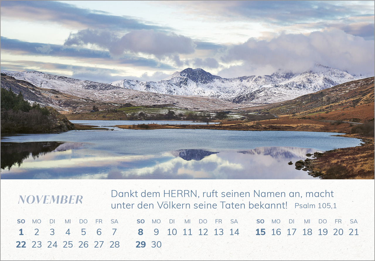 Mini Panorama Kalender 2026