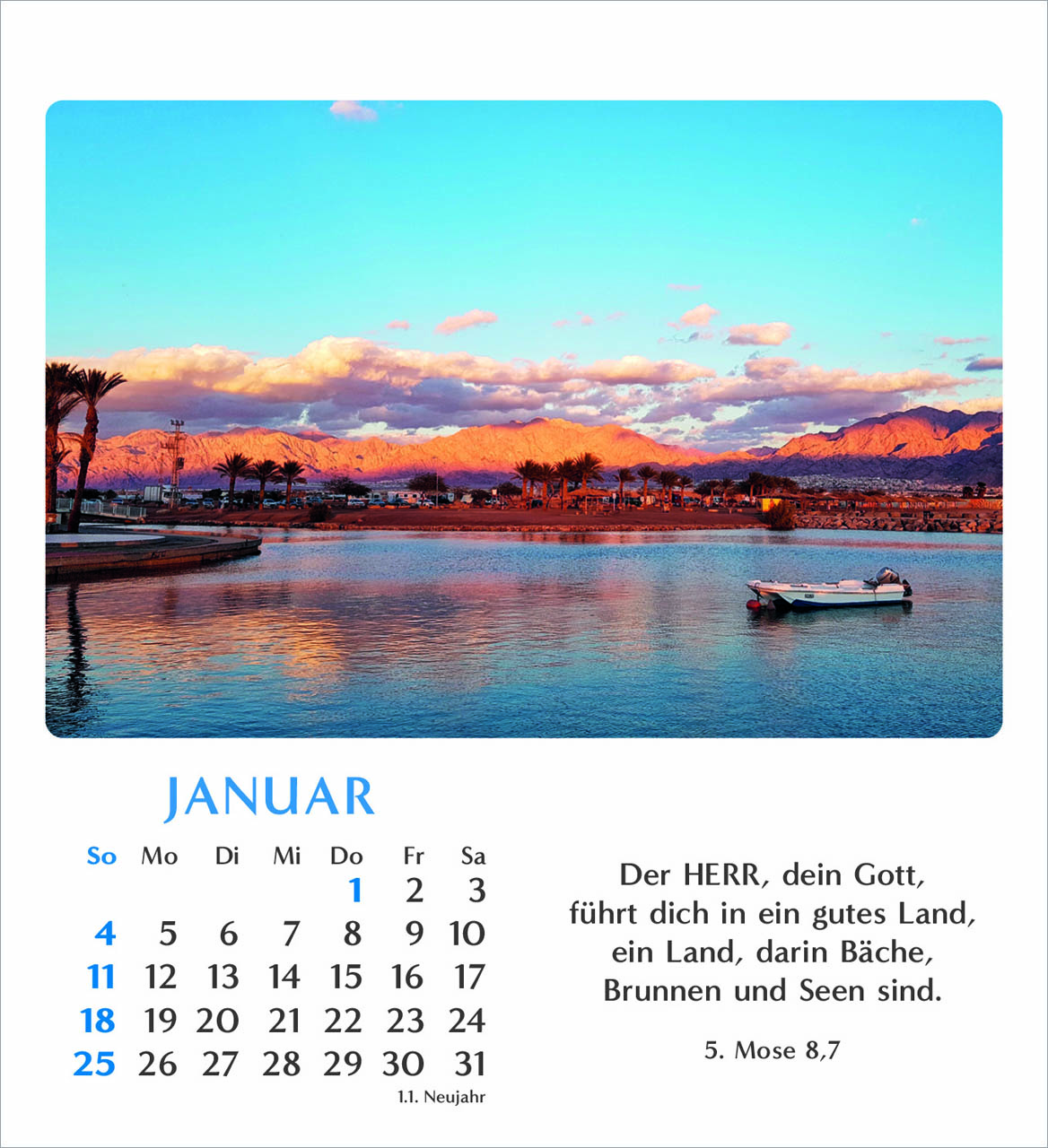 Geliebtes Israel Tischkalender 2026