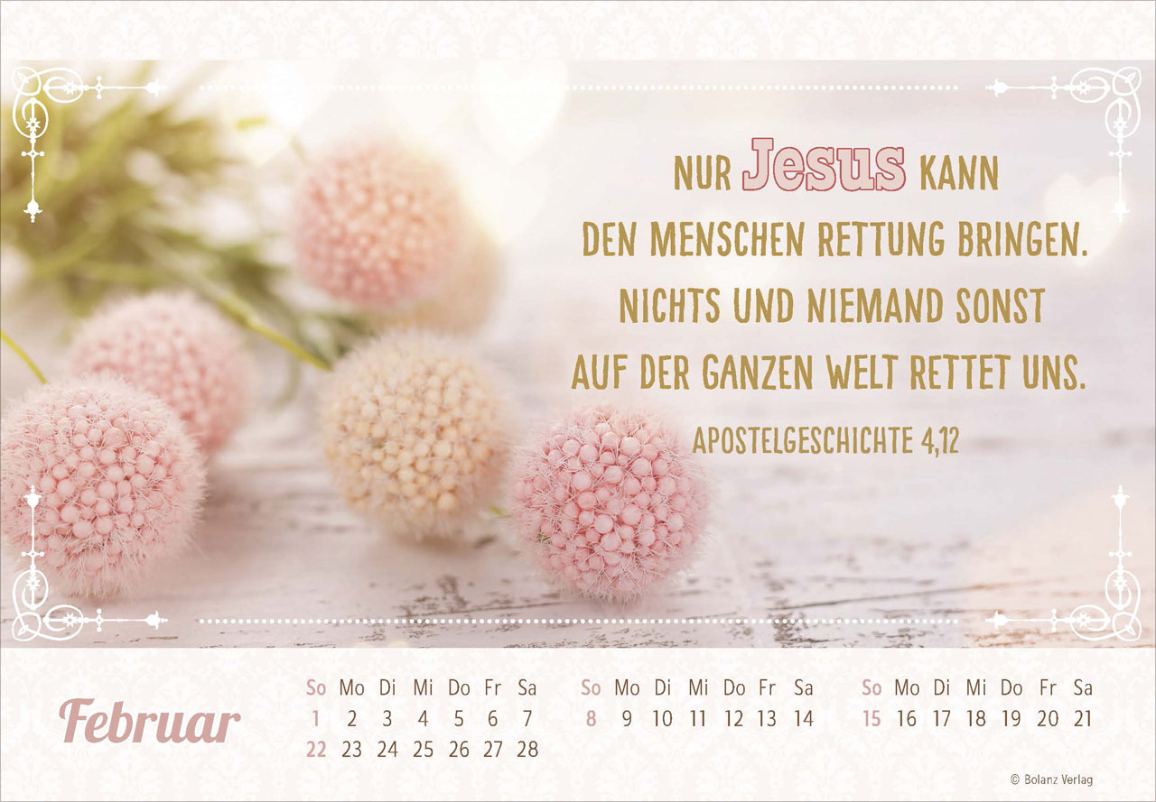 Herzliche Worte für Dich 2026 - Panoramakalender