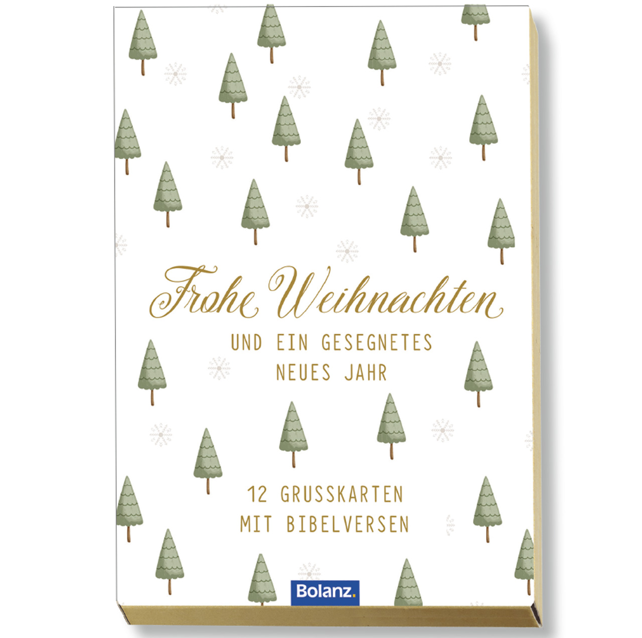 Postkartenbox Frohe Weihnachten -  Anlass: Weihnachten (15 x 11 cm)
