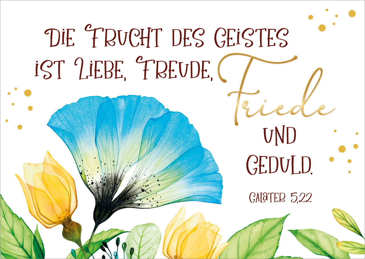 Postkarte Friede Lovely -  (14,8 x 10,5 cm)