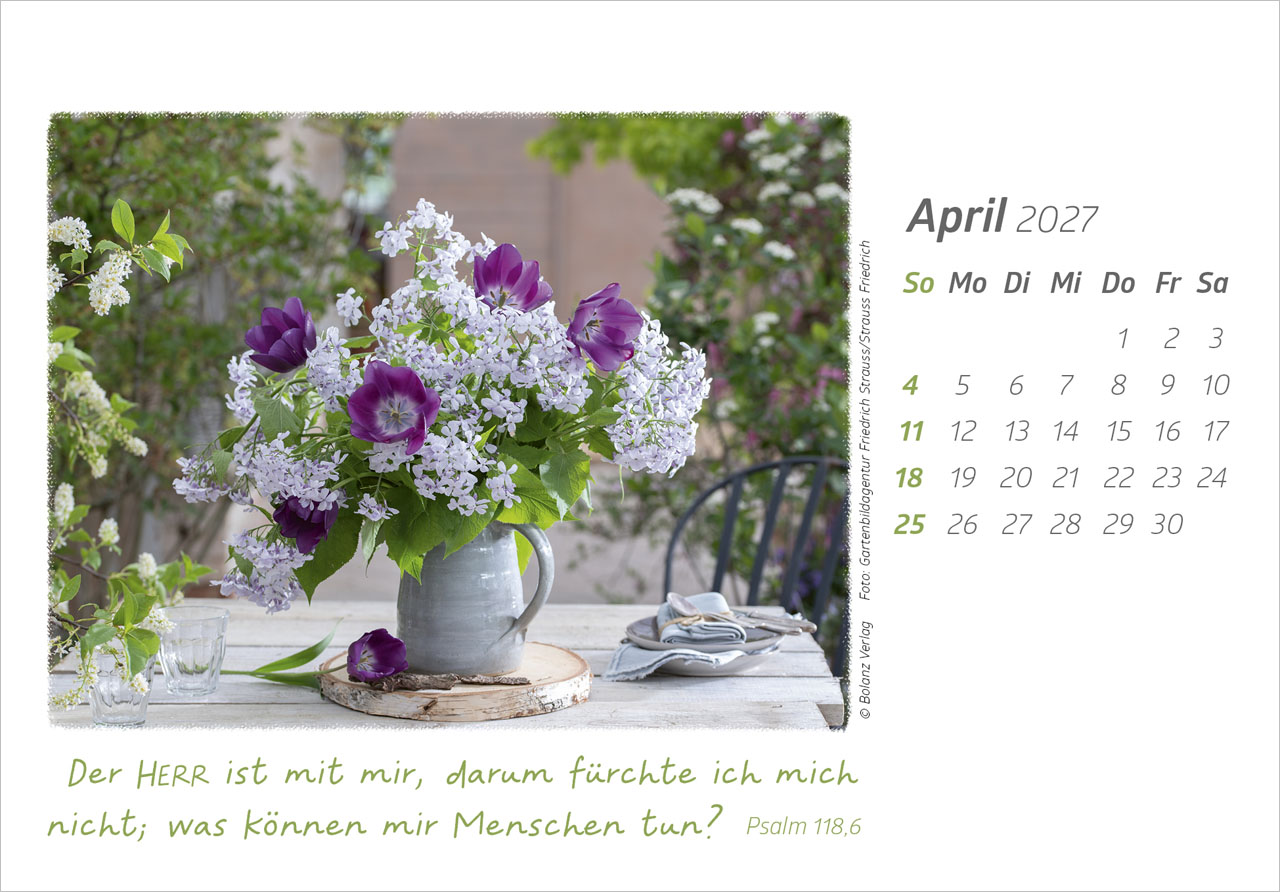 Die Güte Gottes preisen 2027 – Tischkalender