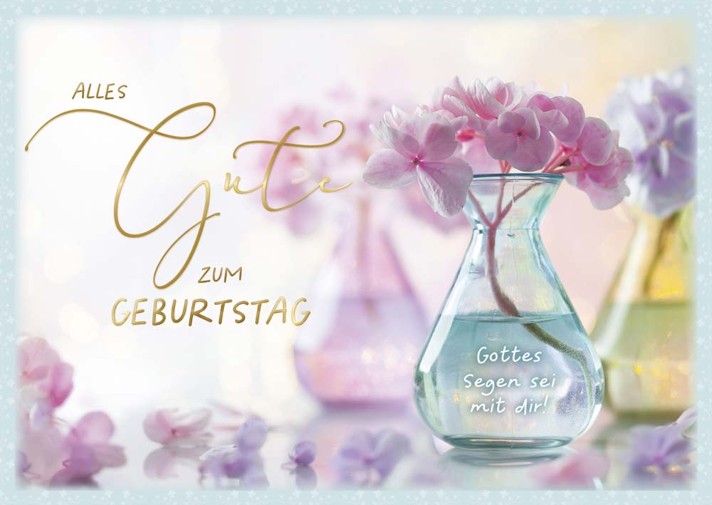 Postkartenbox Geburtstag Kaffeetasse -  Anlass: Geburtstag (15 x 11 cm)
