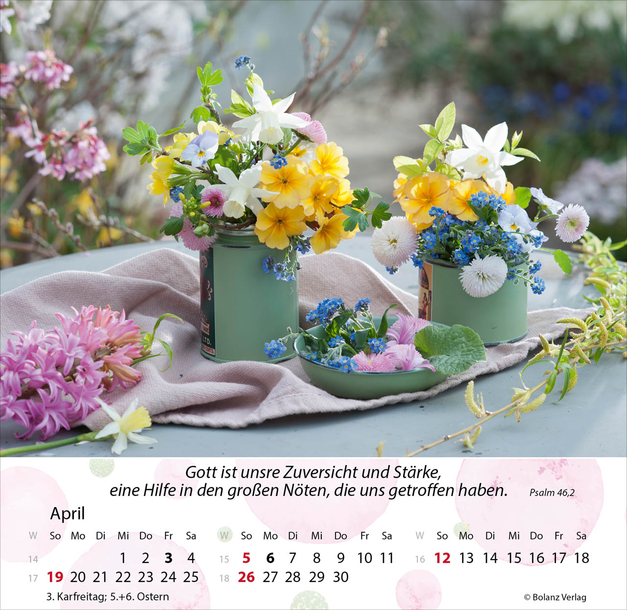 Gärten 2026 - Tischkalender