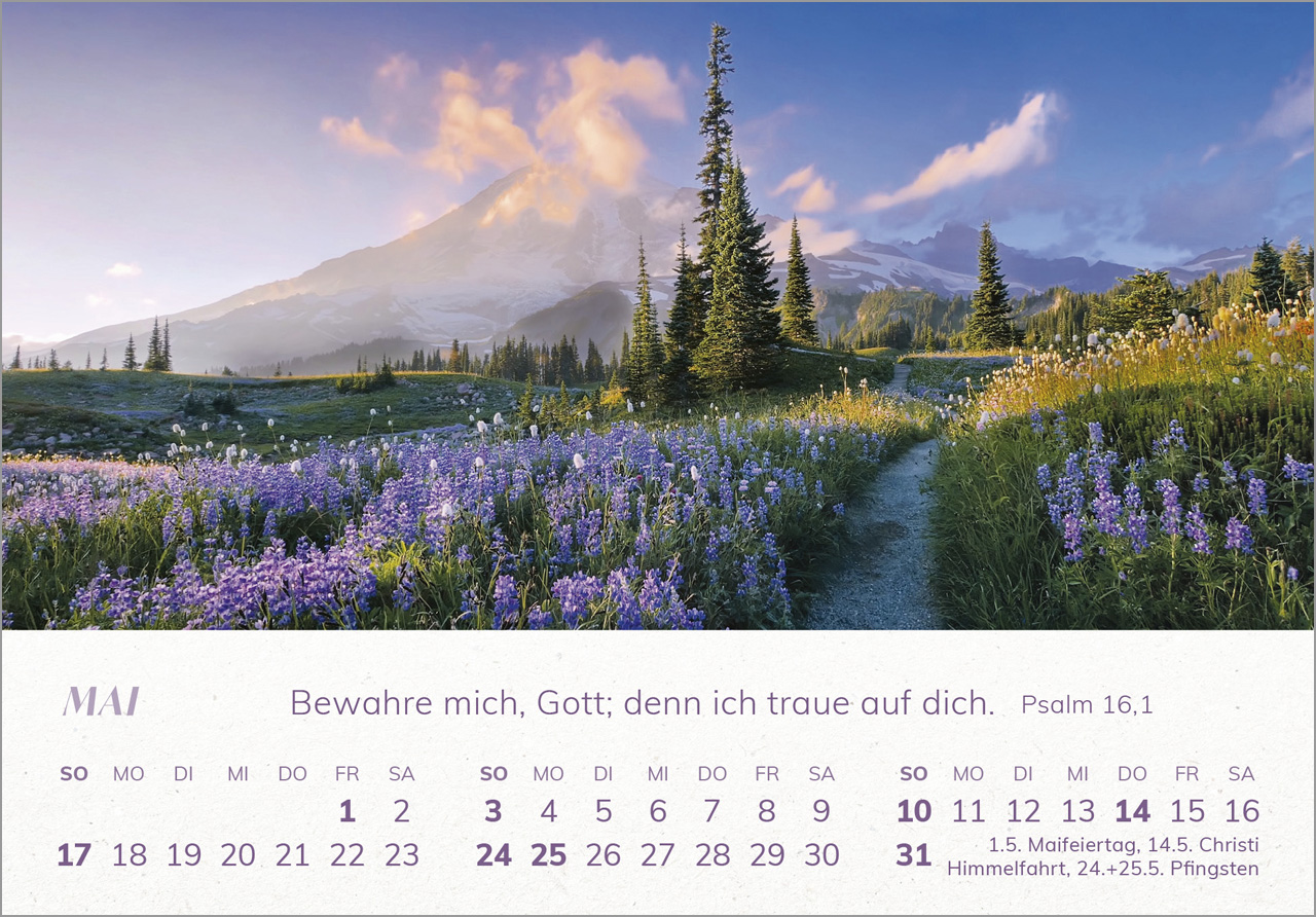 Mini Panorama Kalender 2026