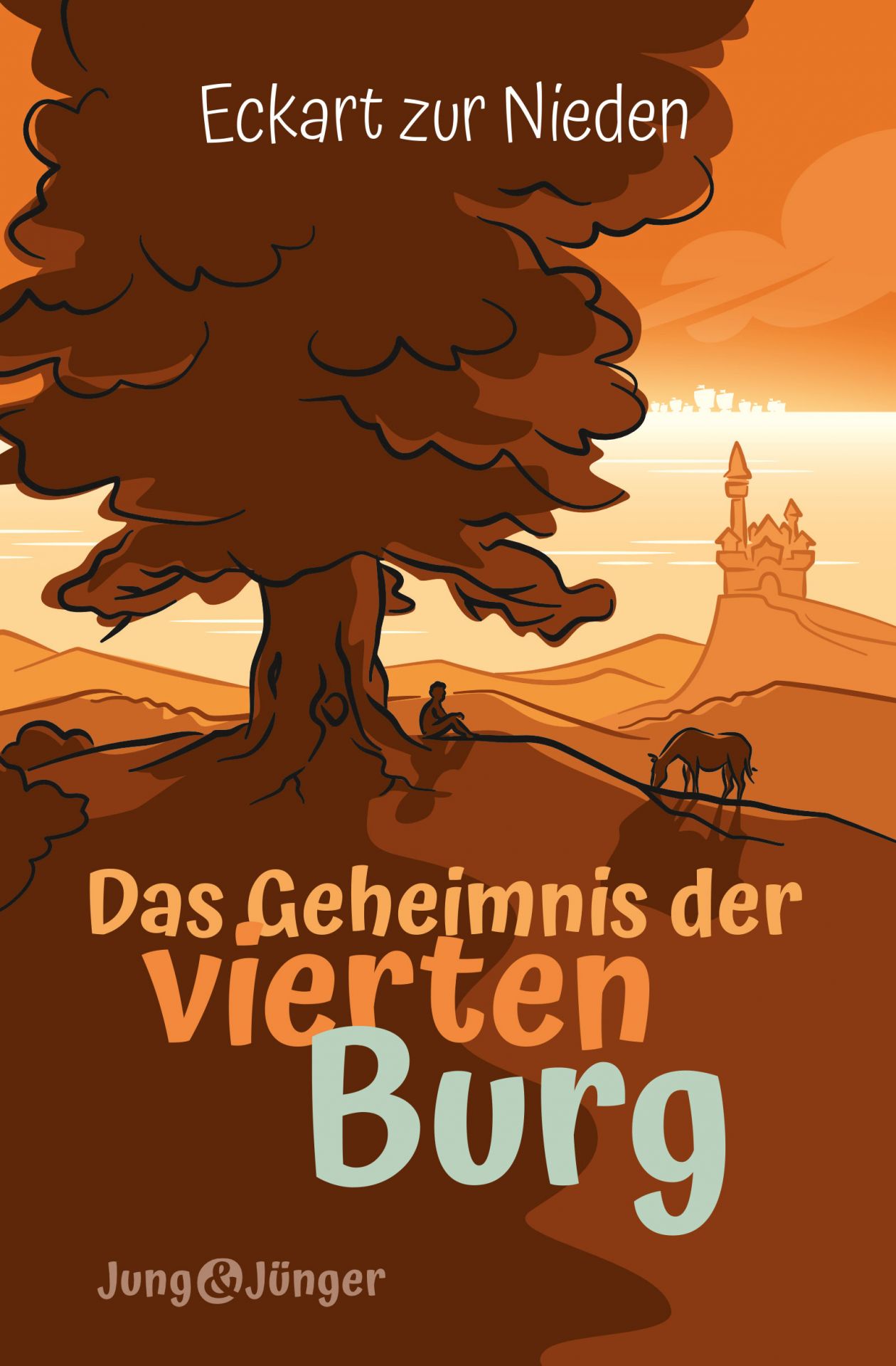 Das Geheimnis der vierten Burg (3) -  Autor: Eckart zur Nieden - Paperback 2. Auflage (13,5 x 20,5 x 3 cm)
