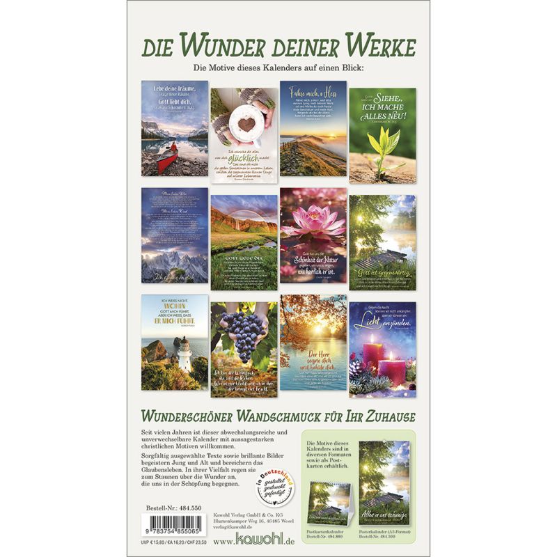 Die Wunder deiner Werke 2026