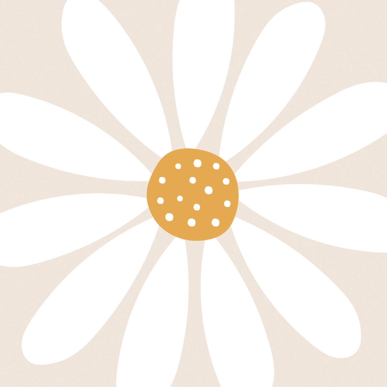 Servietten Happy Flower -  (33 xx 33 cm)