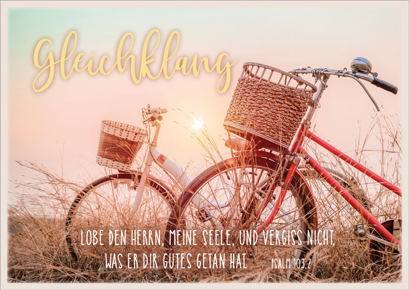 Postkarte Gleichklang