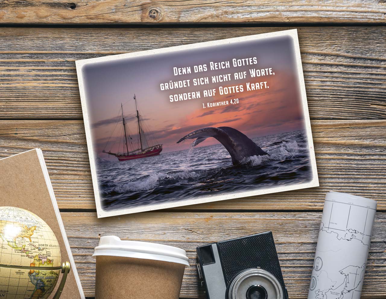 Postkarte Gottes Kraft - (14,8 x 10,5 cm) Postkarte Gottes Kraft - (14,8 x 10,5 cm)