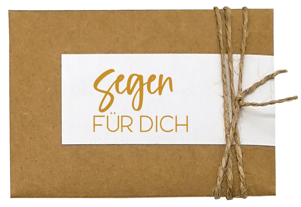 Mutmacher Segen für Dich -  Anlass: Segen (10,5 x 7,4 cm)