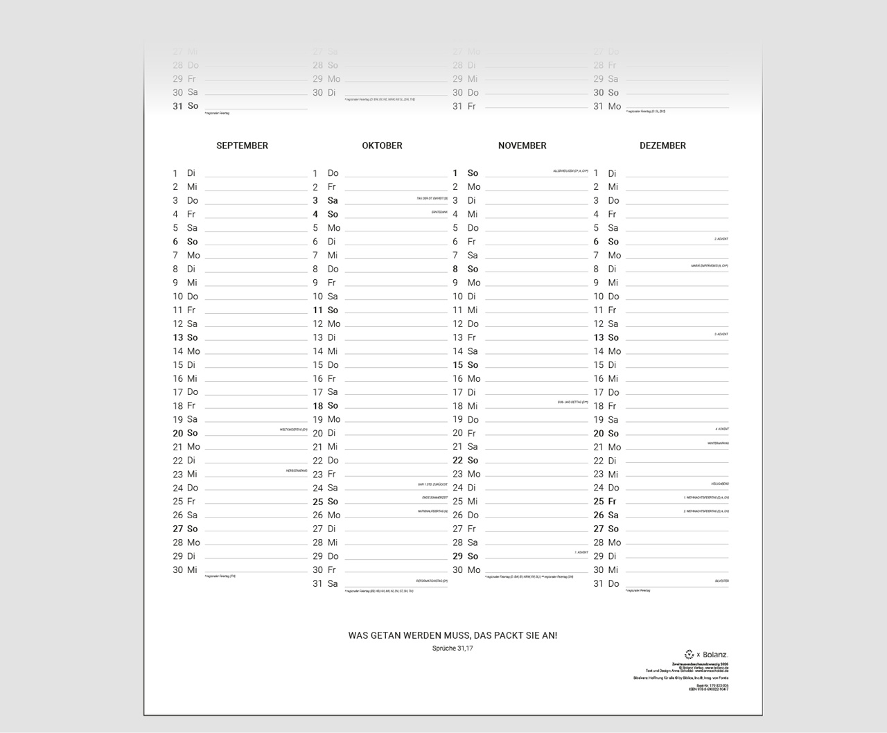 Zweitausendsechsundzwanzig Poster