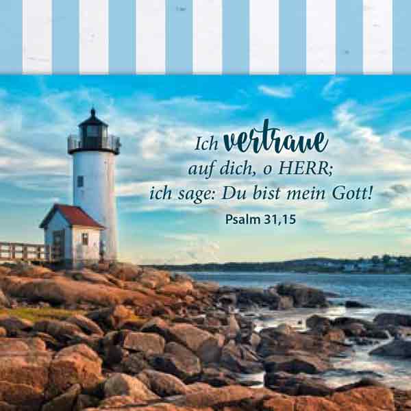 Miniaufstellbuch - Du bist mein Licht -  (10,5 x 10,5 cm)