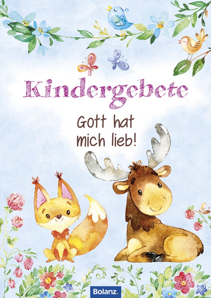 Grußheft  mit Kindergebeten -  (10,5 x 14,8 cm)
