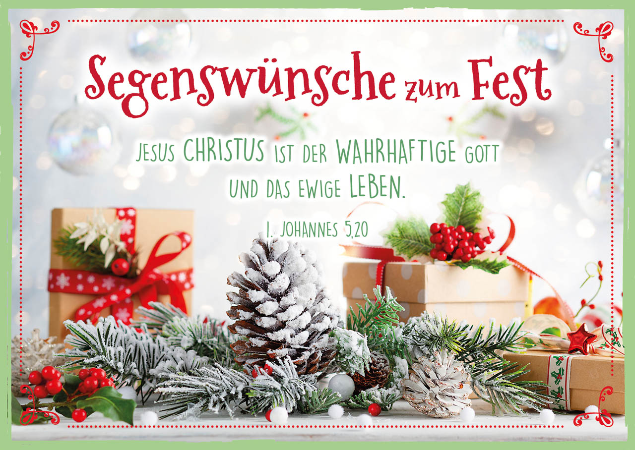 Postkartenbox Besinnliche Weihnachtzeit -  Anlass: Weihnachten (15 x 11 cm)