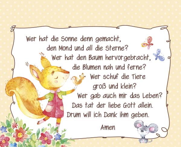 Postkartenaufstellbuch Kindergebete -  (14,8 x 12 cm)