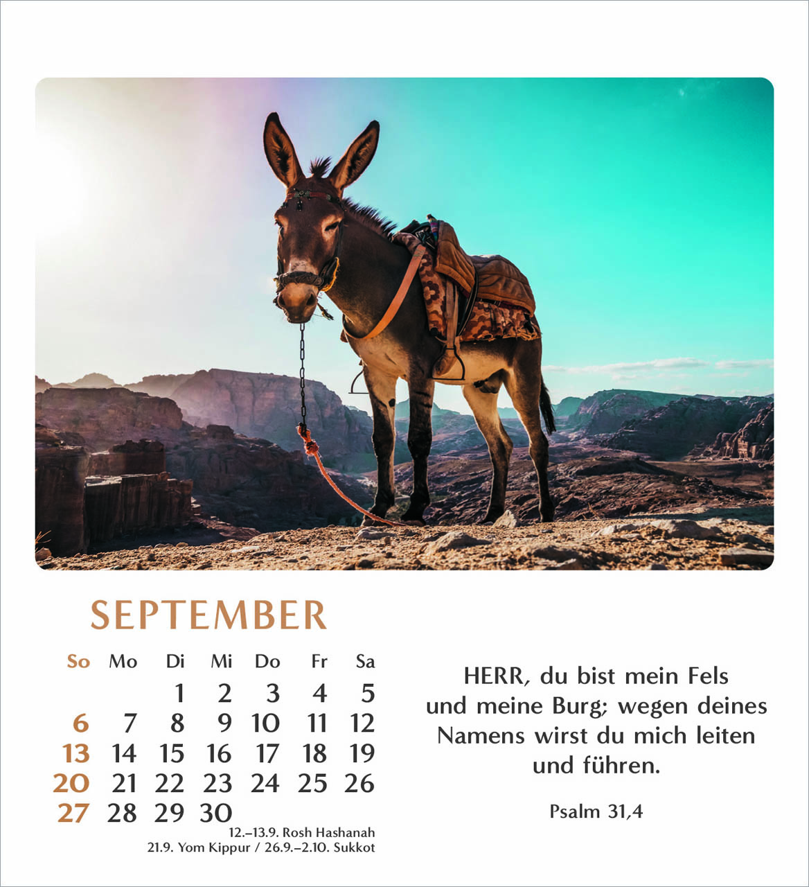 Geliebtes Israel Tischkalender 2026