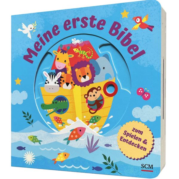 Meine erste Bibel zum Spielen und Entdecken -  Autor: Suzy Senior - Pappbilderbuch 1. Auflage (17,8 x 17,8 x 2,5 cm)