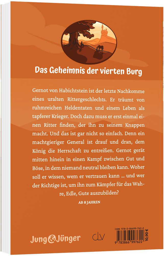 Das Geheimnis der vierten Burg (3) -  Autor: Eckart zur Nieden - Paperback 2. Auflage (13,5 x 20,5 x 3 cm)