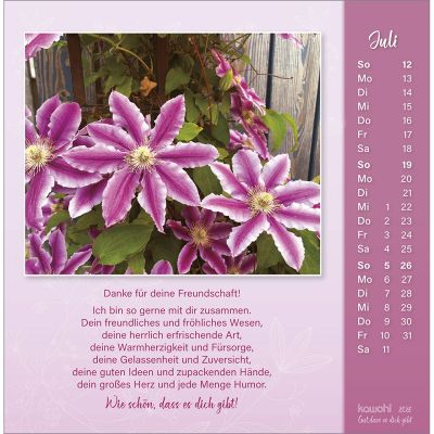 Gut, dass es dich gibt 2026 -  Autor: Doro Zachmann (16 x 16 cm)