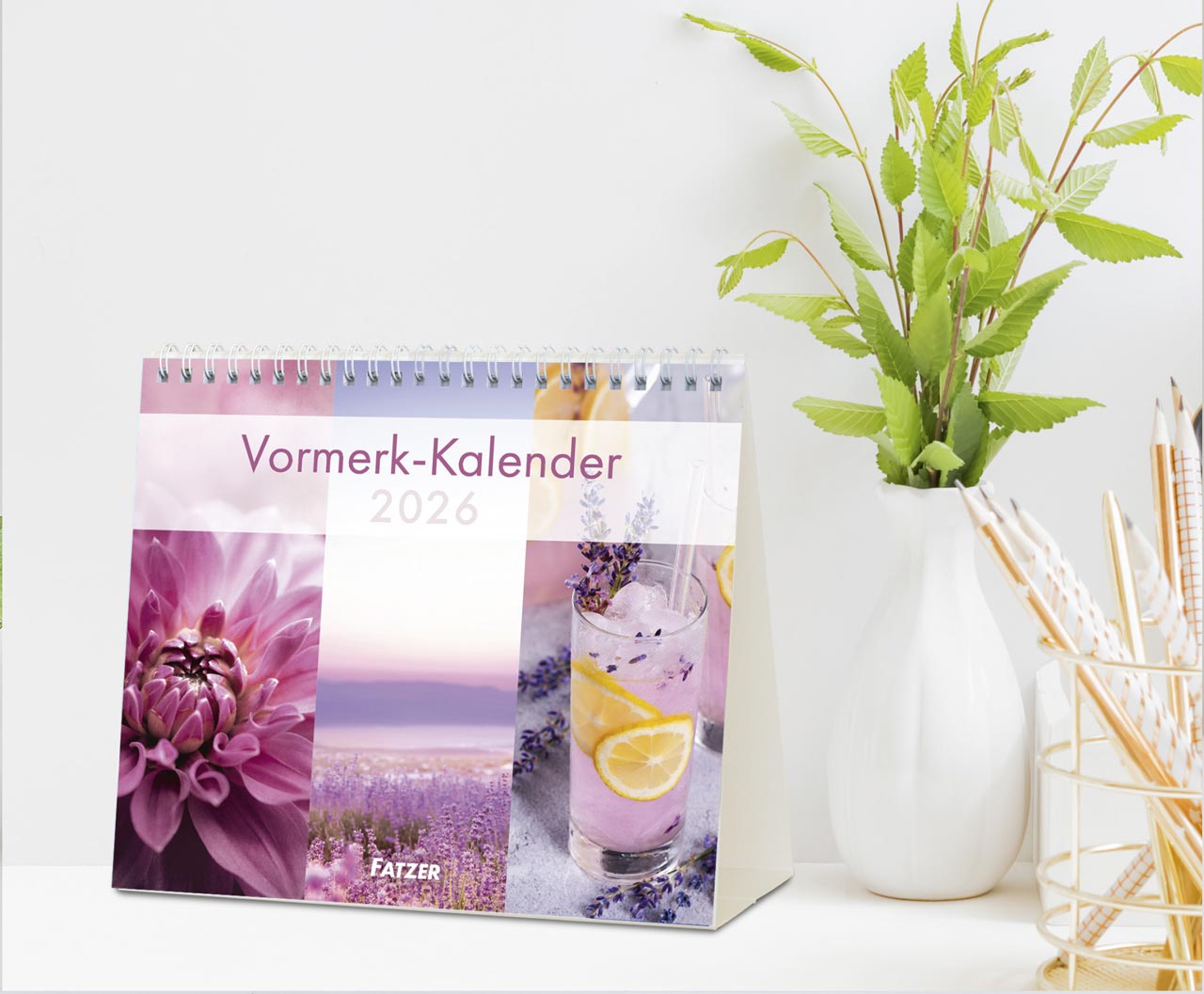 Vormerk-Kalender, mit Bibelverse 2026