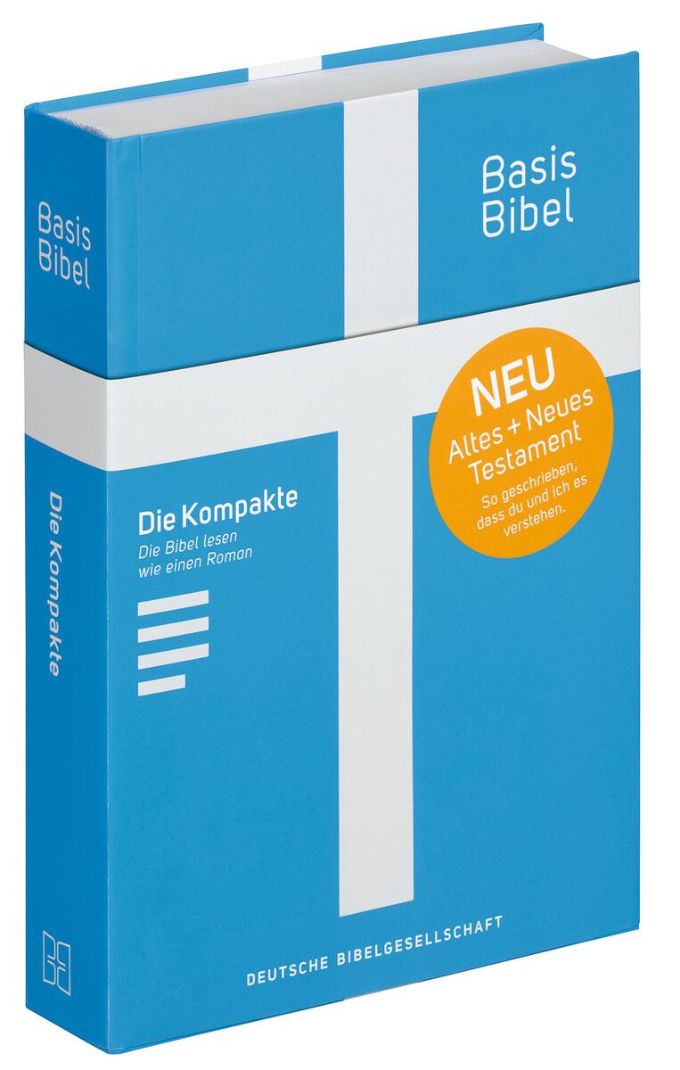 BasisBibel. Die Kompakte. Blau -  - Hardcover 1. Auflage (14,4 x 20,3 x 3,8 cm)