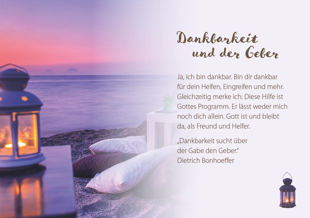 Grußheft Danke -  Anlass: Dank (10,5 x 14,8 cm)