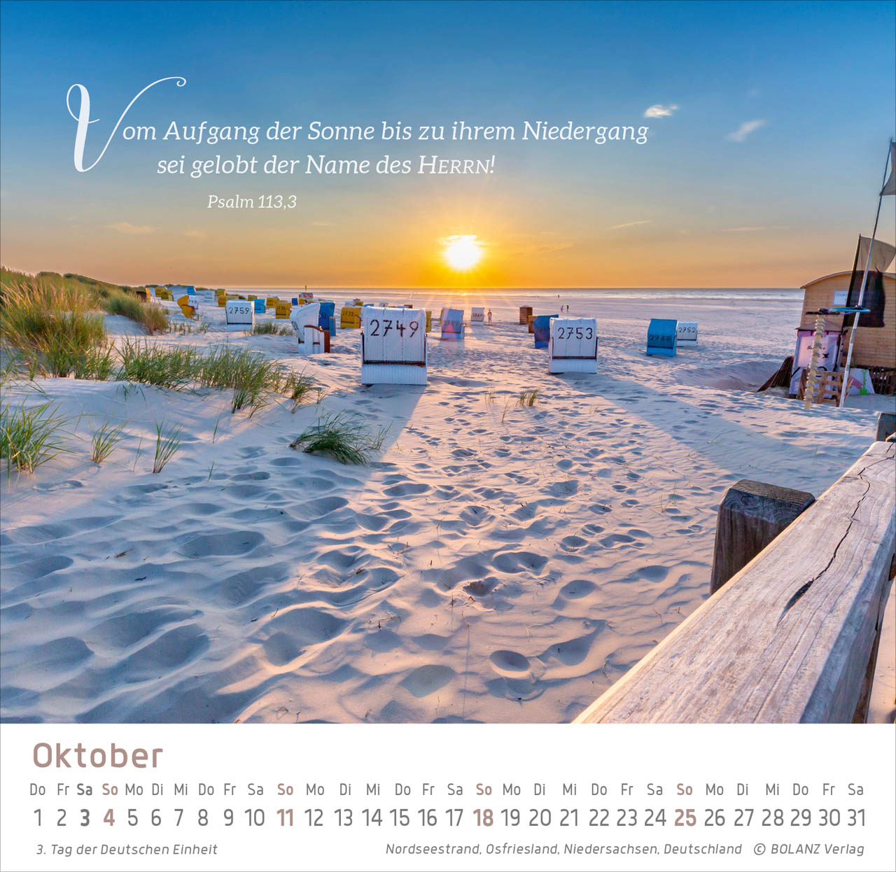 Zeit für Meer 2026 - Tischkalender