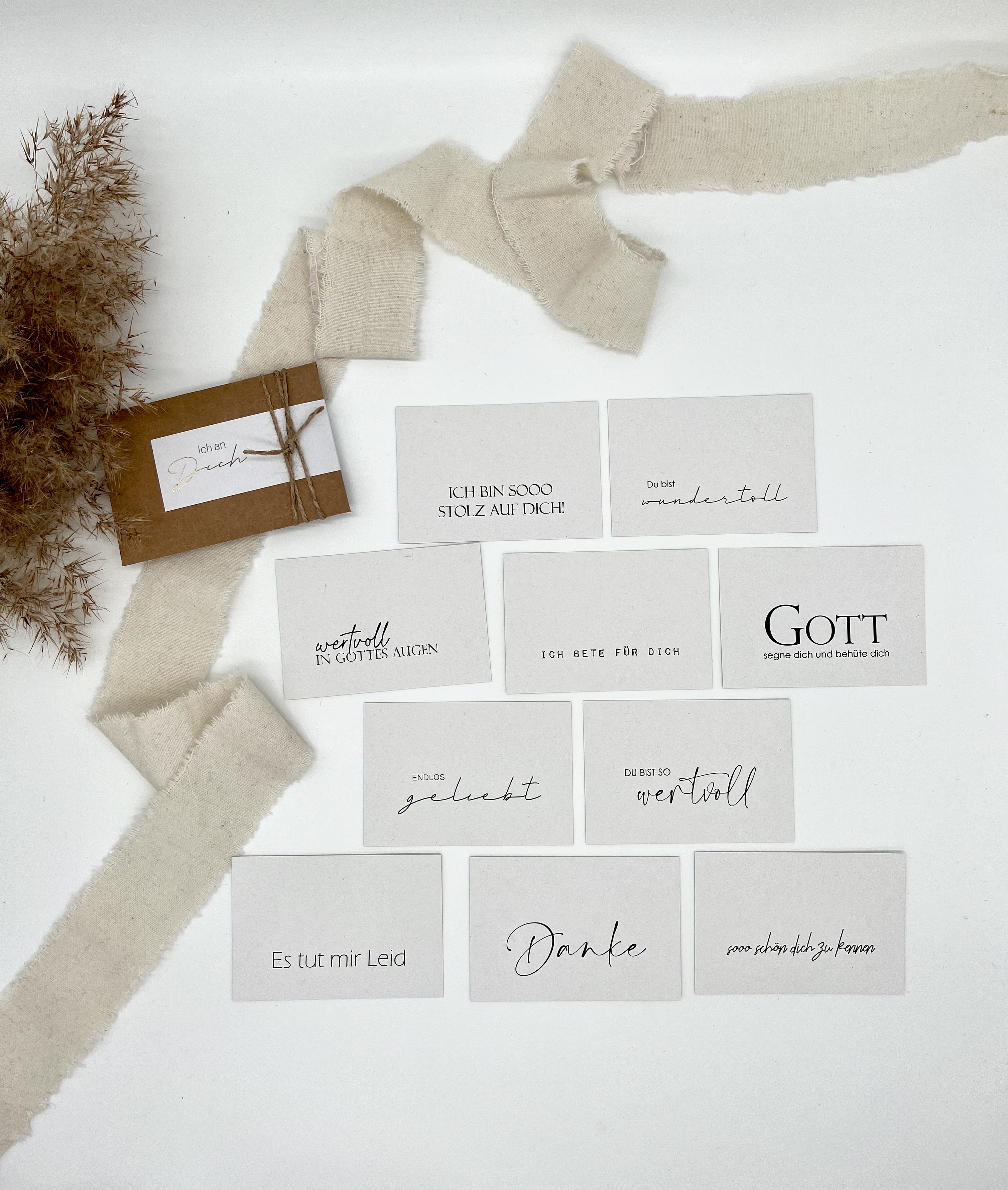 Mutmacher Gott an Dich -  (10,5 x 7,4 cm)