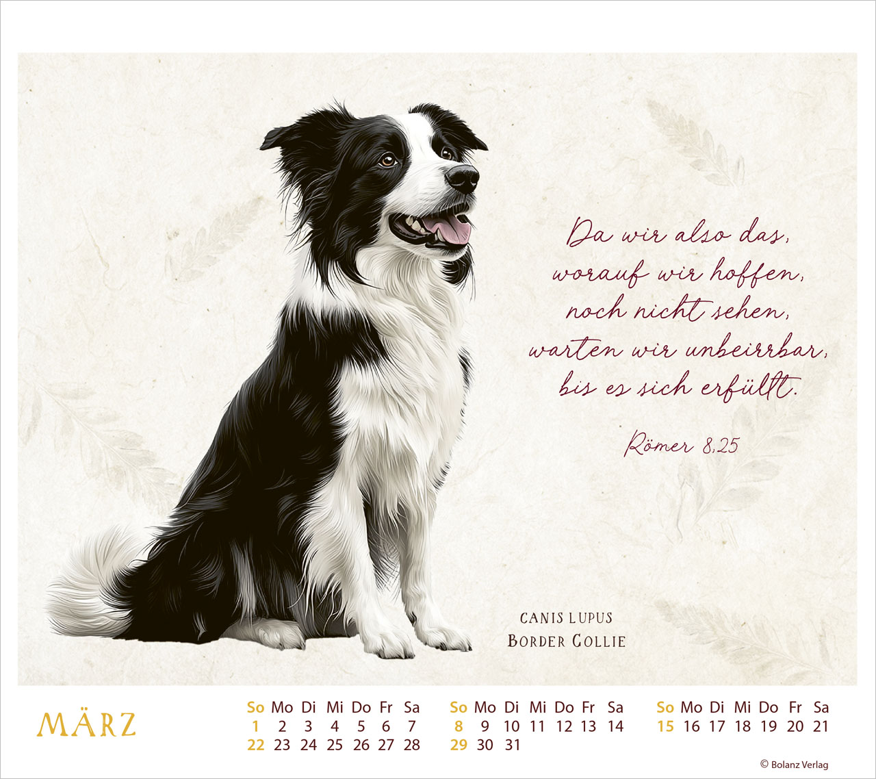 MeisterWerke des Schöpfers 2026 - Tischkalender