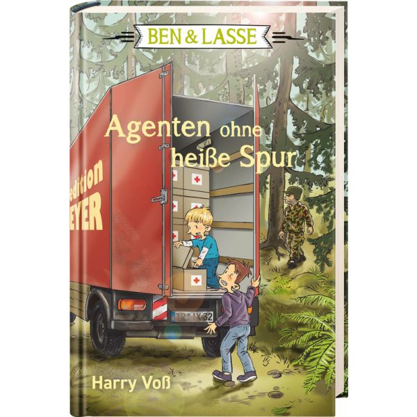 Ben & Lasse - Agenten ohne heiße Spur -  Autor: Harry Voß - Hardcover 4. Auflage (13,5 x 20,5 x 1,3 cm)