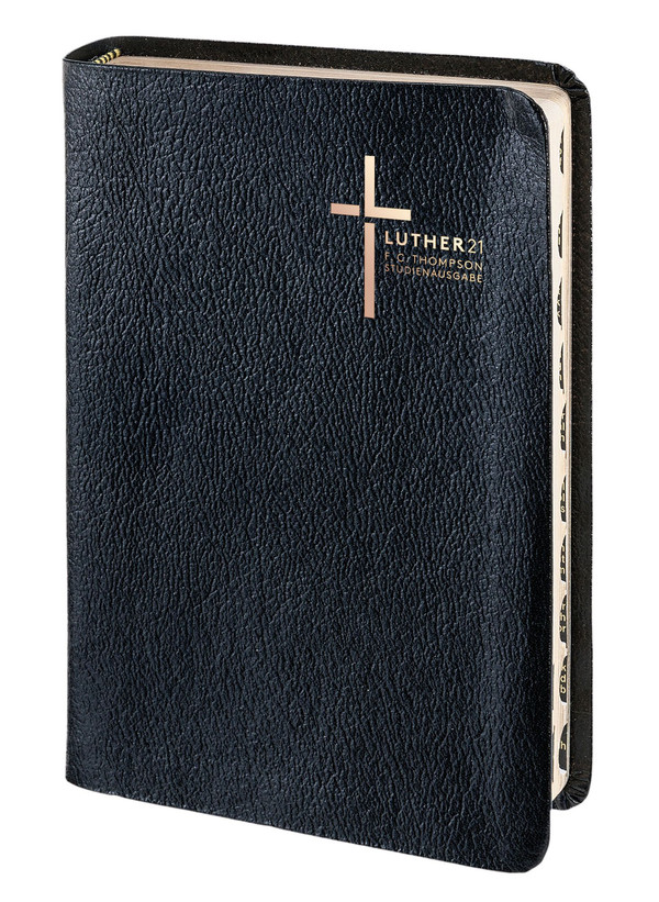 Luther21 - F.C.Thompson Studienausgabe - Grossausgabe Lederfaserstoff -  Autor: Franke Charles Thompson - Leder (16,5 x 23,5 x 3,1 cm)