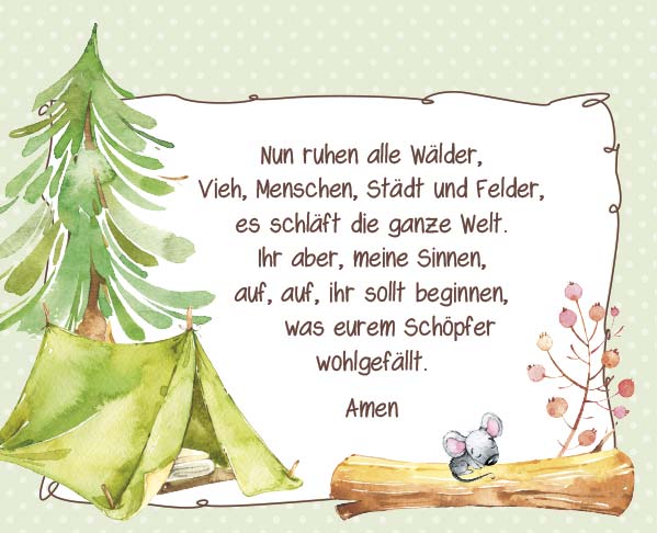 Postkartenaufstellbuch Kindergebete -  (14,8 x 12 cm)