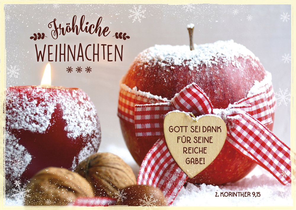 Postkartenbox Segenswünsche zum Fest -  Anlass: Weihnachten (15 x 11 cm)