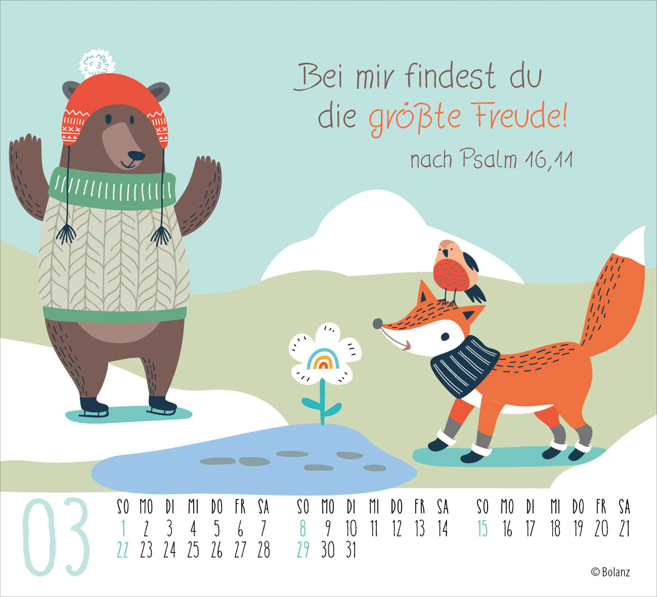 Freunde fürs Leben 2026 - Minikalender