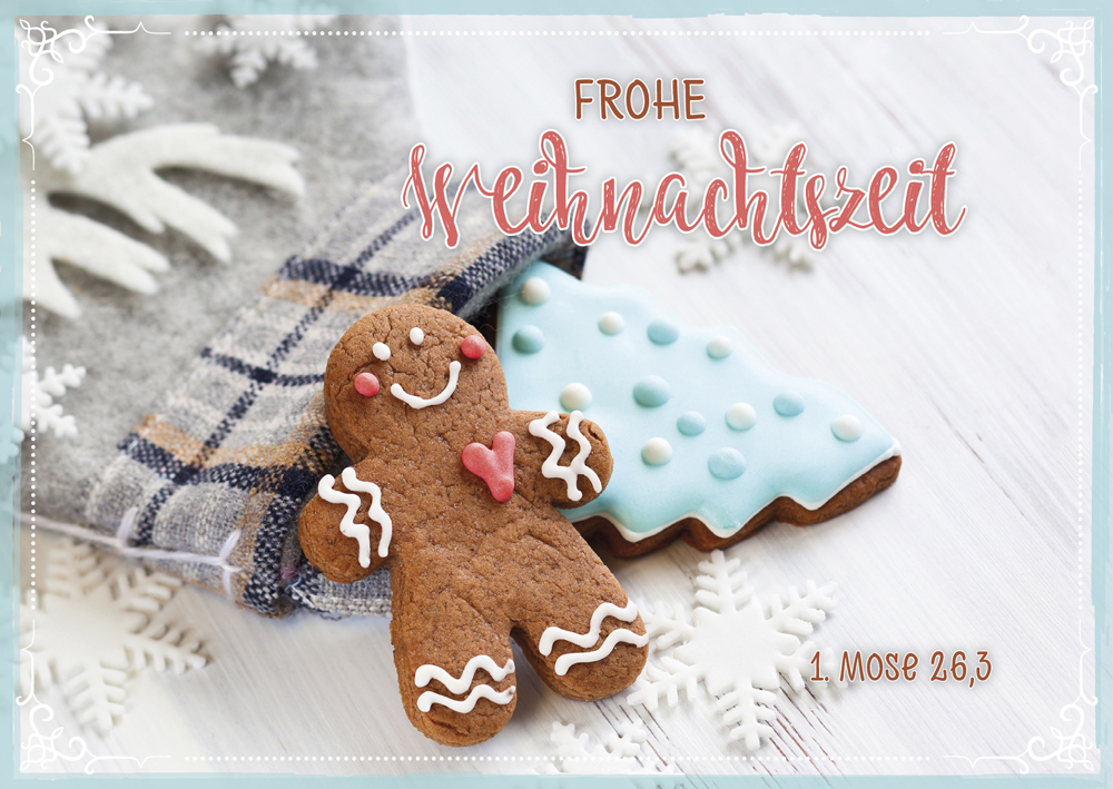 Postkartenbox Segenswünsche zum Fest -  Anlass: Weihnachten (15 x 11 cm)