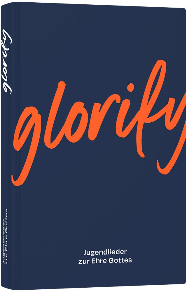Glorify Liederbuch - Jugendlieder zur Ehre Gottes -  - Kunststoffeinband 1. Auflage (12,5 x 19, x 2,5 cm)