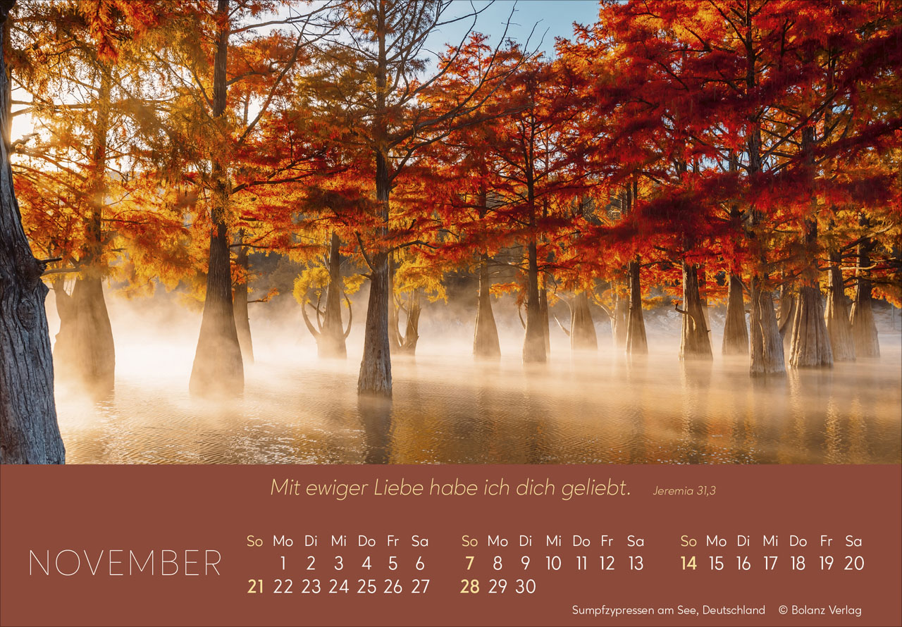Ewigkeit in Herzen 2027 – Panoramakalender