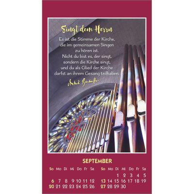 Gott ist bei dir 2026 -  Autor: Dietrich Bonhoeffer (6 x 10,5 cm)