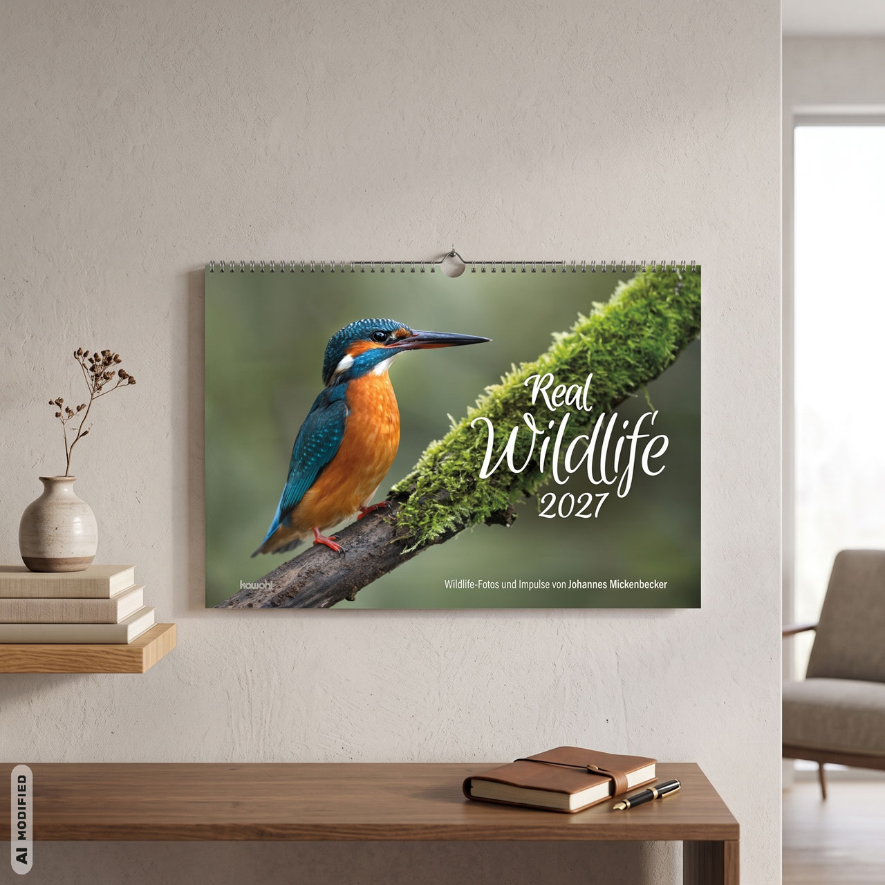 Real Wildlife 2027 -  (49 x 34 x 0,1 cm)