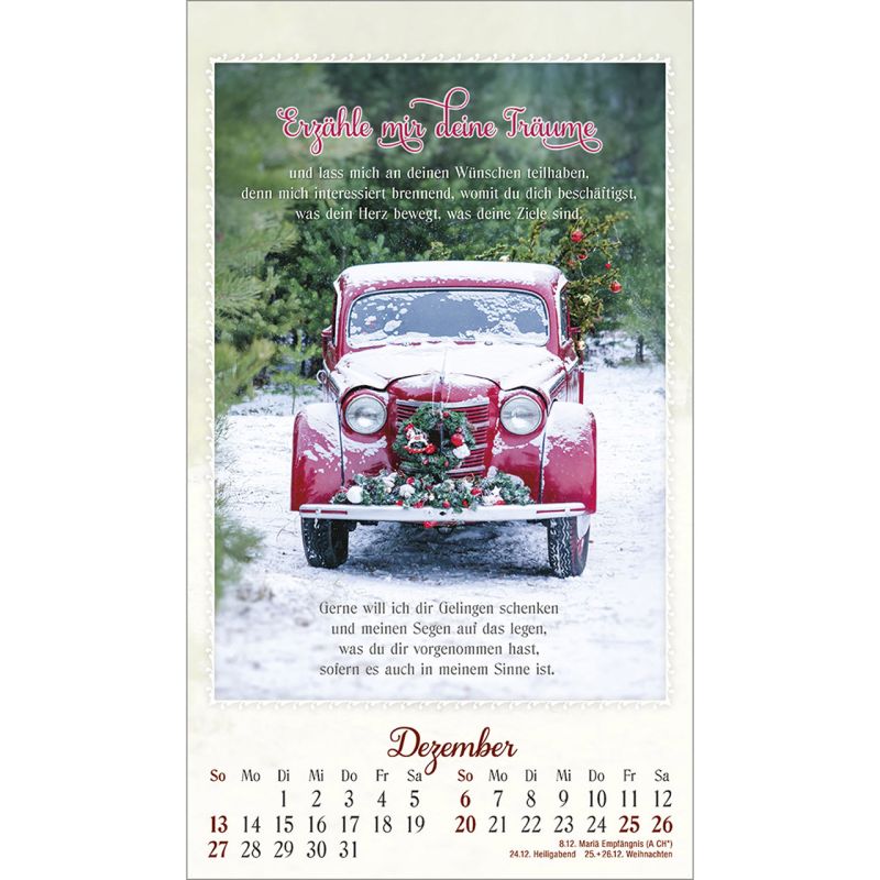 Ich bin da und dir ganz nah 2026 -  Autor: Doro Zachmann (12 x 21 cm)